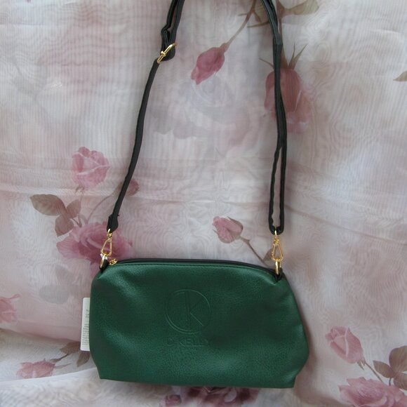 NWT 2 Tone Faux Leather Bag by D. Kelly Japan (made in China) - Picture 2 of 13